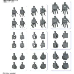 (PRE-ORDER: July 2024) Bandai Hobby Gundam Option Parts Set Gunpla 03 (Build Hands Square)