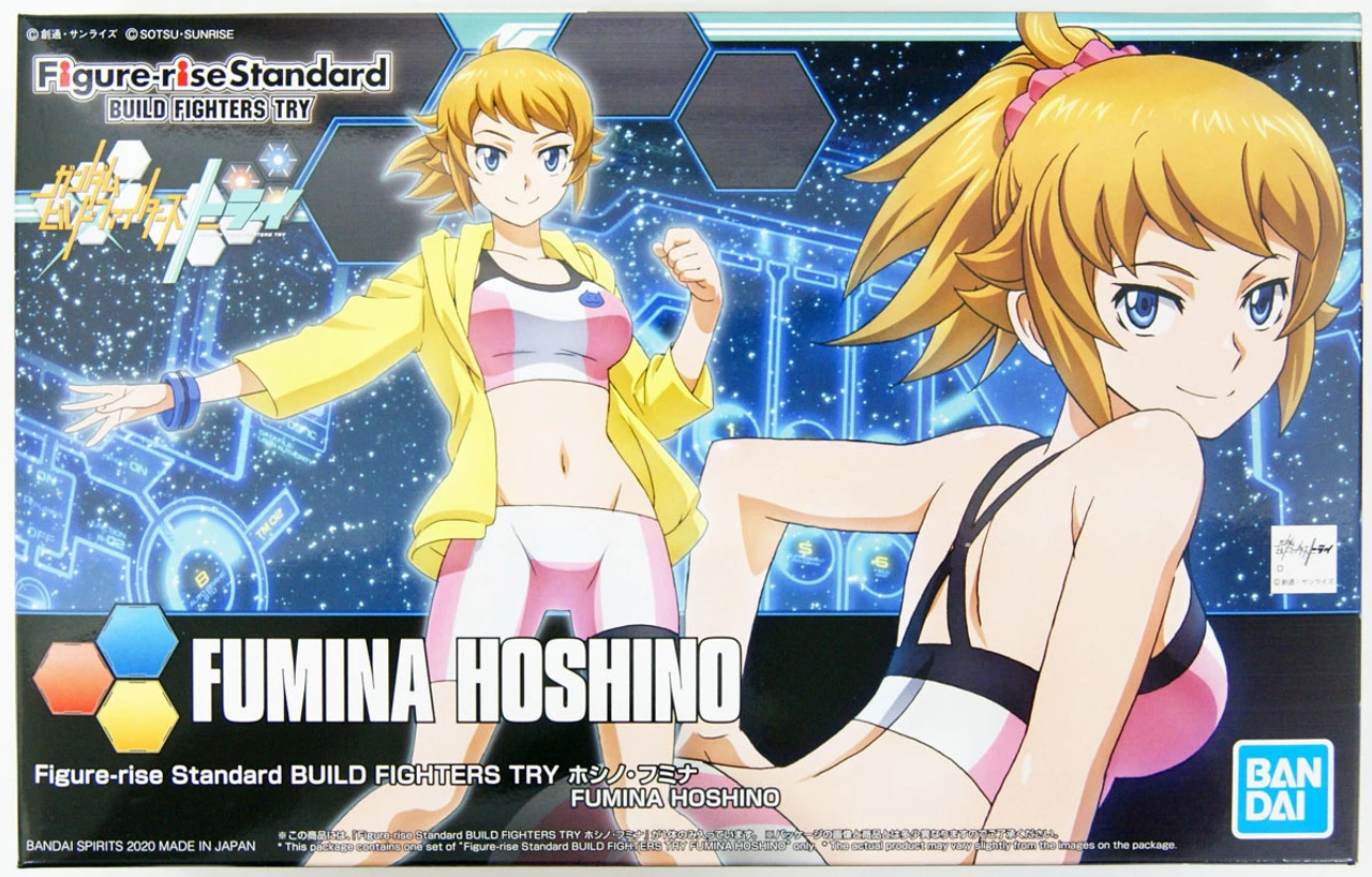 Bandai Figure-Rise Standard Gundam Build Fighters Try Fumina Hoshino 3 Bandai Figure-Rise Standard Gundam Build Fighters Try Fumina Hoshino
