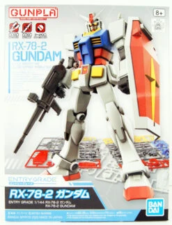 Bandai ENTRY GRADE 1/144 RX-78-2 Gundam Plastic Model