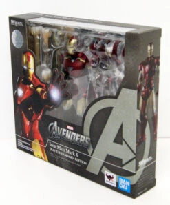 Bandai S.H. Figuarts Iron Man Mark VI Battle Damage Edition Figure (Avengers) -Model Saga Shop 612830 3 05478.1620637546