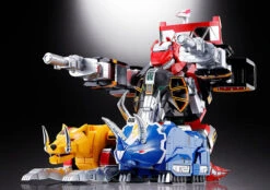 Bandai 052180 Soul Of Chogokin GX-72 Mighty Morphin Power Rangers Dino Megazord Diecast Figure -Model Saga Shop 8 28702.1493459766