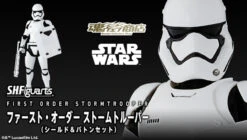 Bandai S.H.Figuarts First Order Storm Trooper&(Shield & Baton) Action Figure