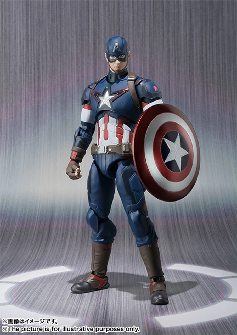 BANDAI S.H.Figuarts Captain America 4 BANDAI S.H.Figuarts Captain America - Image 2