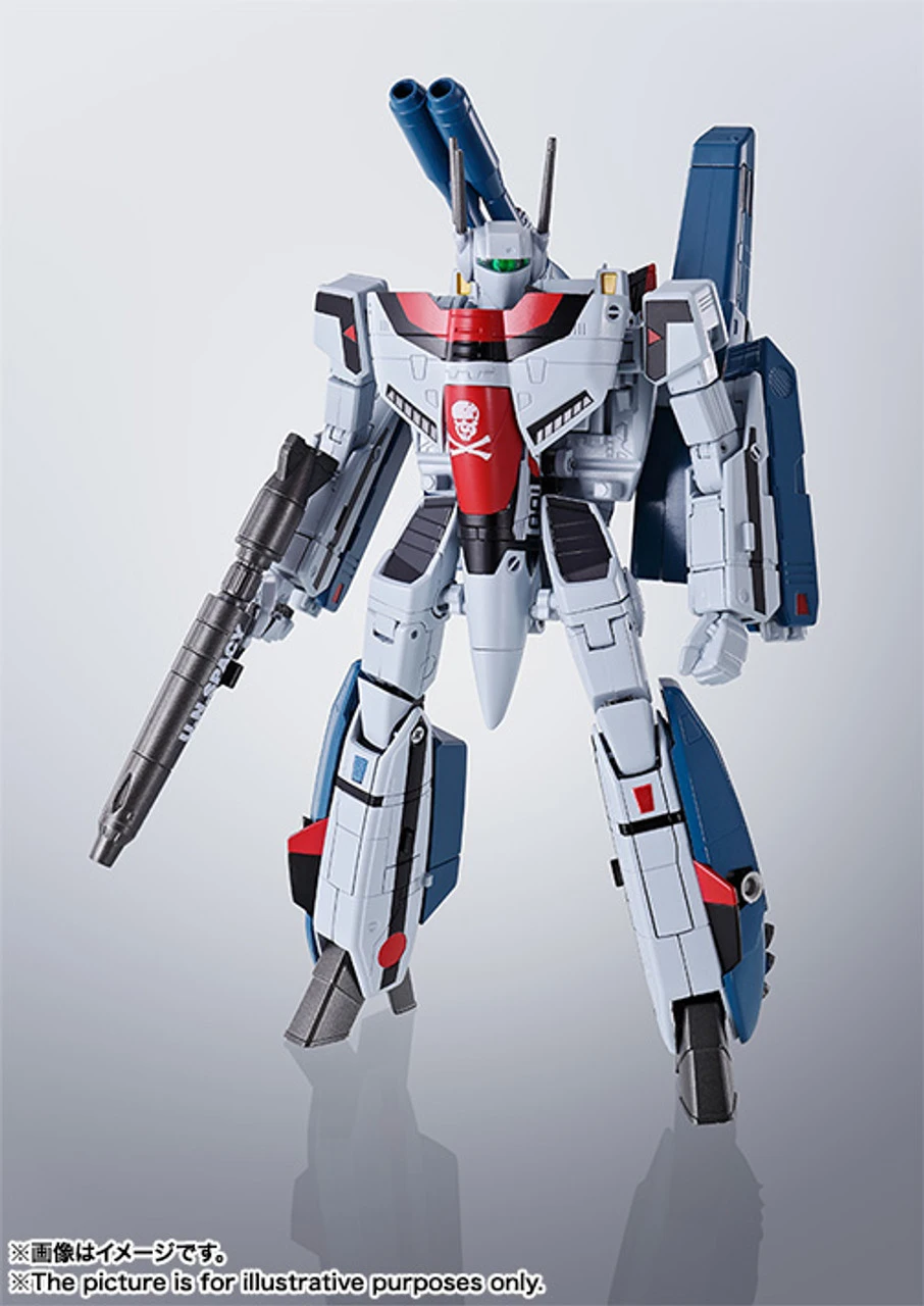 BANDAI HI-METAL R VF-1S Strike Valkyrie(Ichijyo Hikaru Custom) Action Figure 6 BANDAI HI-METAL R VF-1S Strike Valkyrie(Ichijyo Hikaru Custom) Action Figure - Image 4