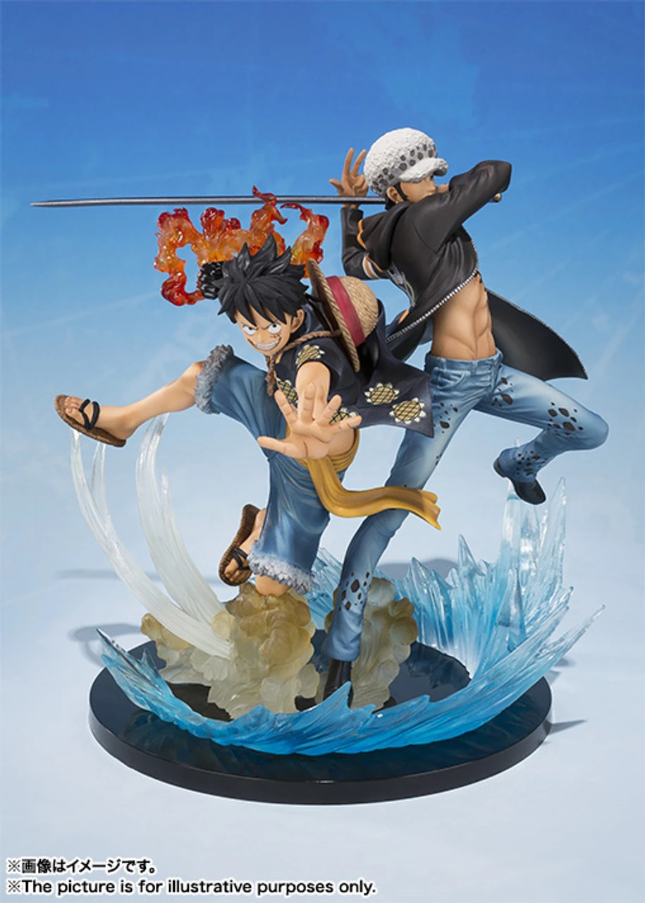 Figuarts Zero Monkey D Luffy & Trafalgar Law 5th Anniversary Edition PVC Figure One Piece By BANDAI 3 Figuarts Zero Monkey D Luffy & Trafalgar Law 5th Anniversary Edition PVC Figure One Piece By BANDAI