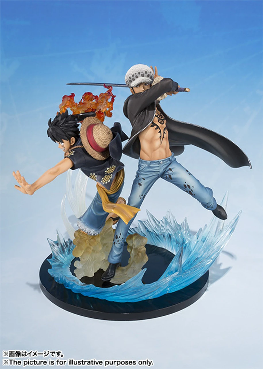 Figuarts Zero Monkey D Luffy & Trafalgar Law 5th Anniversary Edition PVC Figure One Piece By BANDAI 4 Figuarts Zero Monkey D Luffy & Trafalgar Law 5th Anniversary Edition PVC Figure One Piece By BANDAI - Image 2