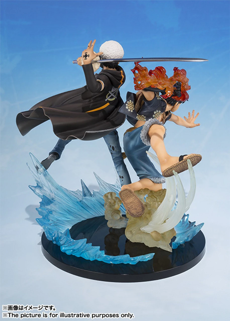 Figuarts Zero Monkey D Luffy & Trafalgar Law 5th Anniversary Edition PVC Figure One Piece By BANDAI 6 Figuarts Zero Monkey D Luffy & Trafalgar Law 5th Anniversary Edition PVC Figure One Piece By BANDAI - Image 4