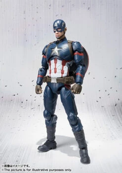 Bandai S.H.Figuarts Captain America (Civil War) Action Figure -Model Saga Shop item 0000011259 10ZawU3W 03 38586.1452069774