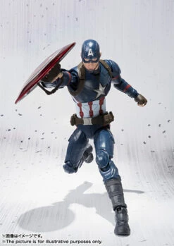 Bandai S.H.Figuarts Captain America (Civil War) Action Figure -Model Saga Shop item 0000011259 10ZawU3W 07 61188.1452069775