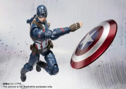 Bandai S.H.Figuarts Captain America (Civil War) Action Figure -Model Saga Shop item 0000011259 10ZawU3W 09 58584.1452069775
