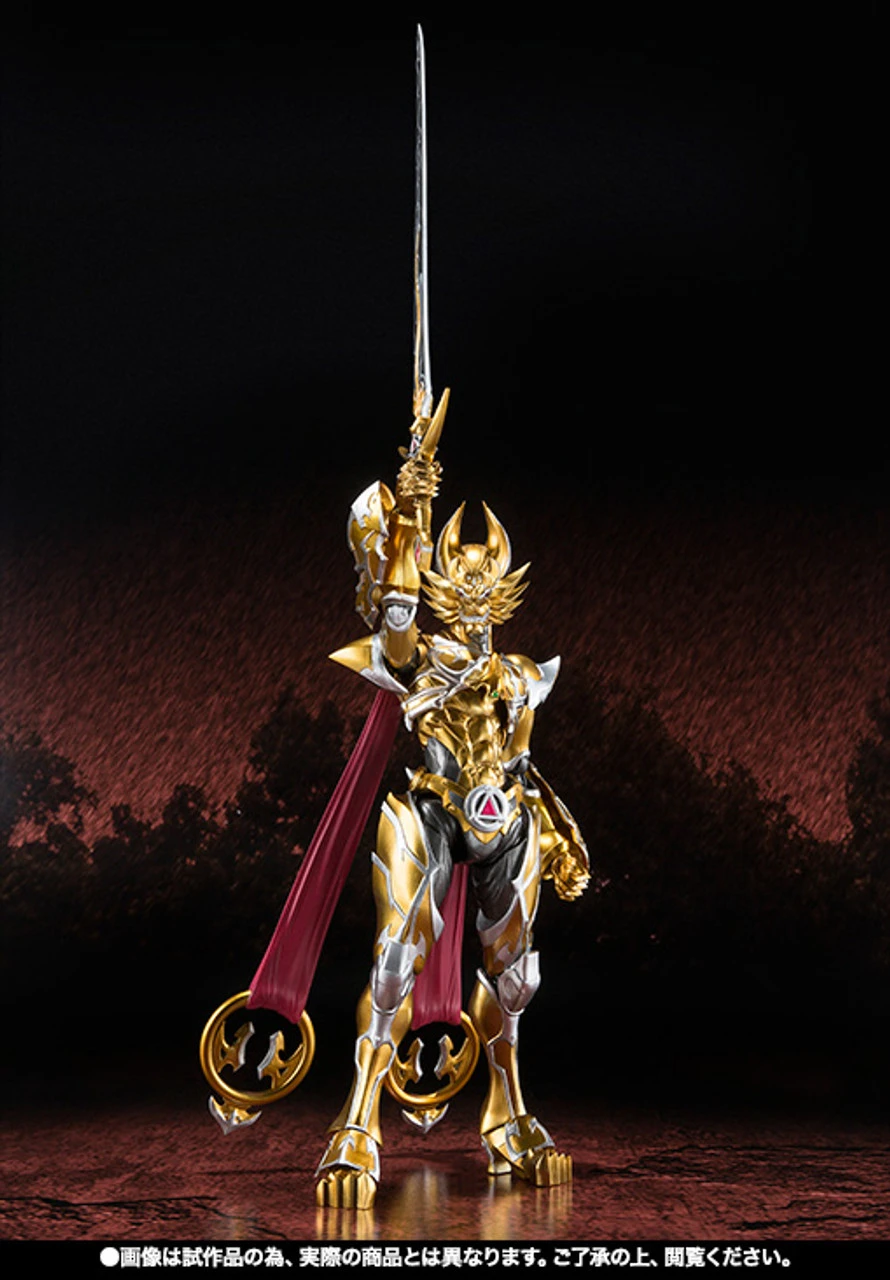 Bandai S.H.Figuarts Golden Knight Garo (Leon Engraved) Action Figure 6 Bandai S.H.Figuarts Golden Knight Garo (Leon Engraved) Action Figure - Image 4