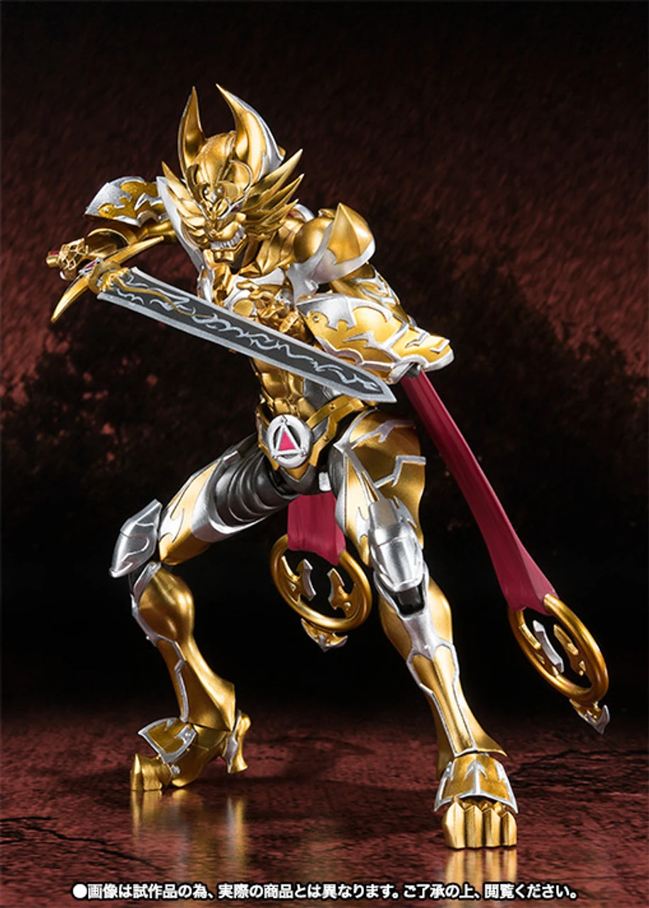 Bandai S.H.Figuarts Golden Knight Garo (Leon Engraved) Action Figure 8 Bandai S.H.Figuarts Golden Knight Garo (Leon Engraved) Action Figure - Image 6