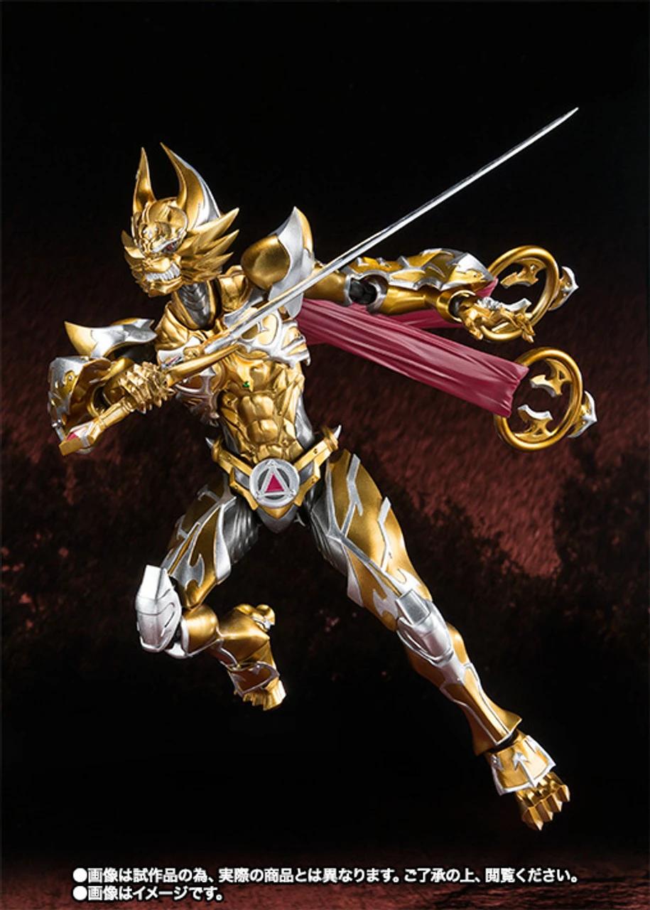 Bandai S.H.Figuarts Golden Knight Garo (Leon Engraved) Action Figure 9 Bandai S.H.Figuarts Golden Knight Garo (Leon Engraved) Action Figure - Image 7