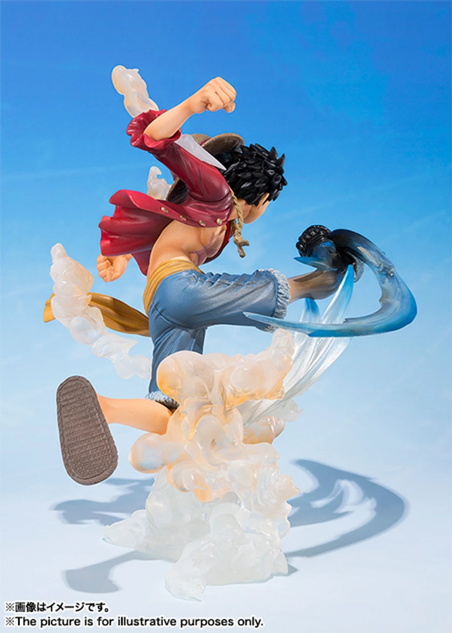 Bandai Figuarts Zero Monkey D. Luffy -Gum Gum No Hawk Whip- PVC Figure 4 Bandai Figuarts Zero Monkey D. Luffy -Gum Gum No Hawk Whip- PVC Figure - Image 2
