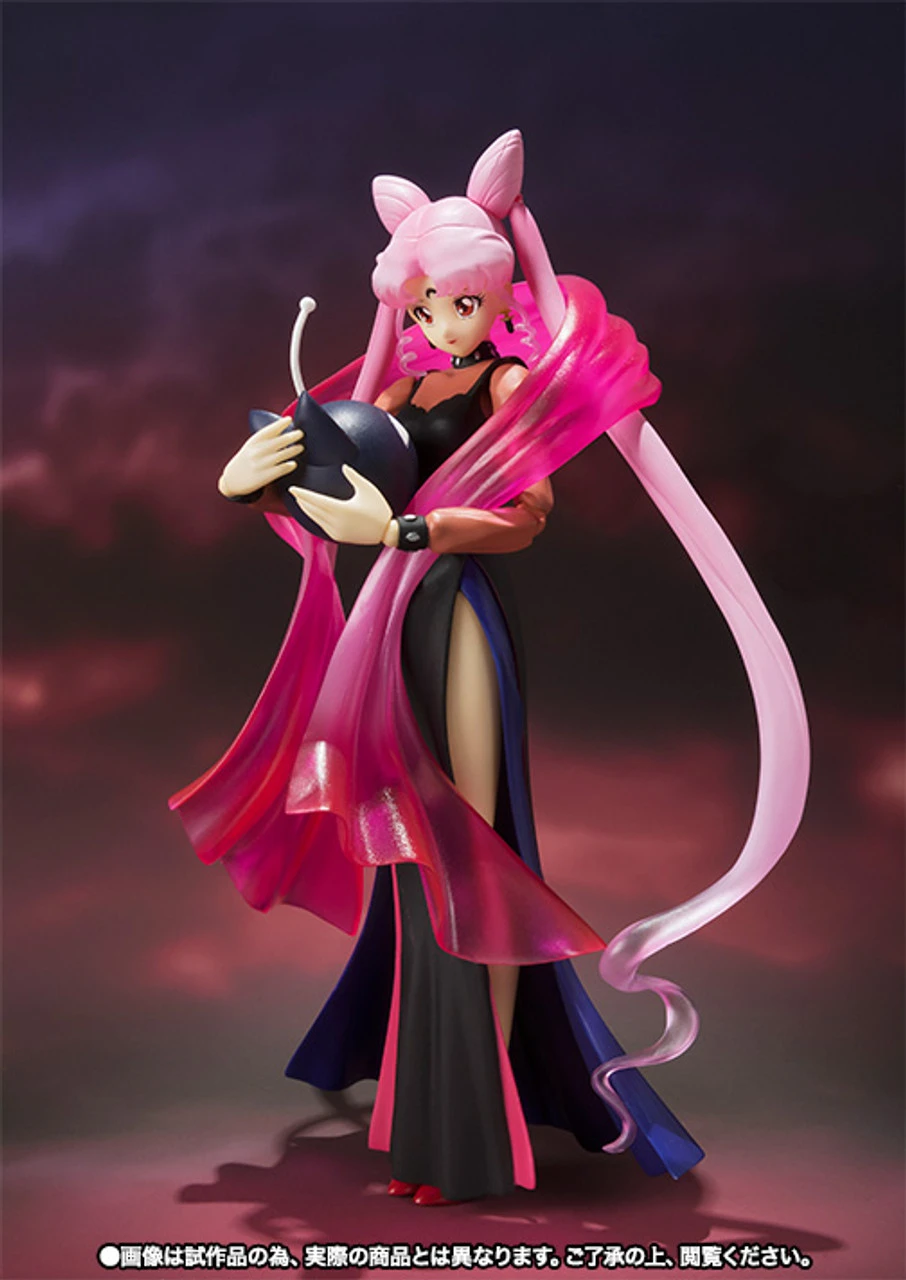 Bandai S.H.Figuarts Black Lady Action Figure W/(Luna P Ball) 8 Bandai S.H.Figuarts Black Lady Action Figure W/(Luna P Ball) - Image 6