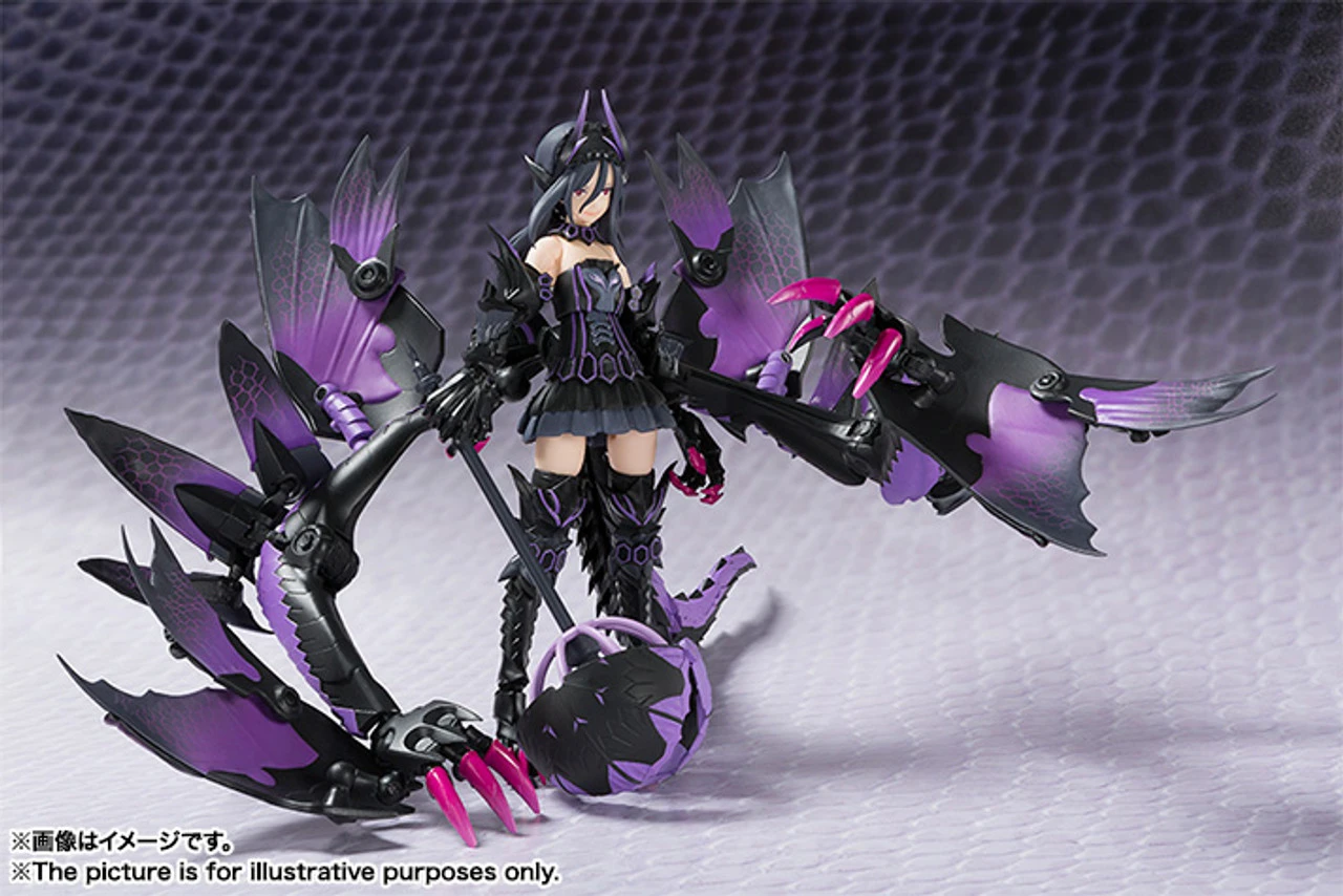Bandai Armor Girls Project Soul Mix Monster Hunter Black Eclipse Dragon Princess 7 Bandai Armor Girls Project Soul Mix Monster Hunter Black Eclipse Dragon Princess - Image 5