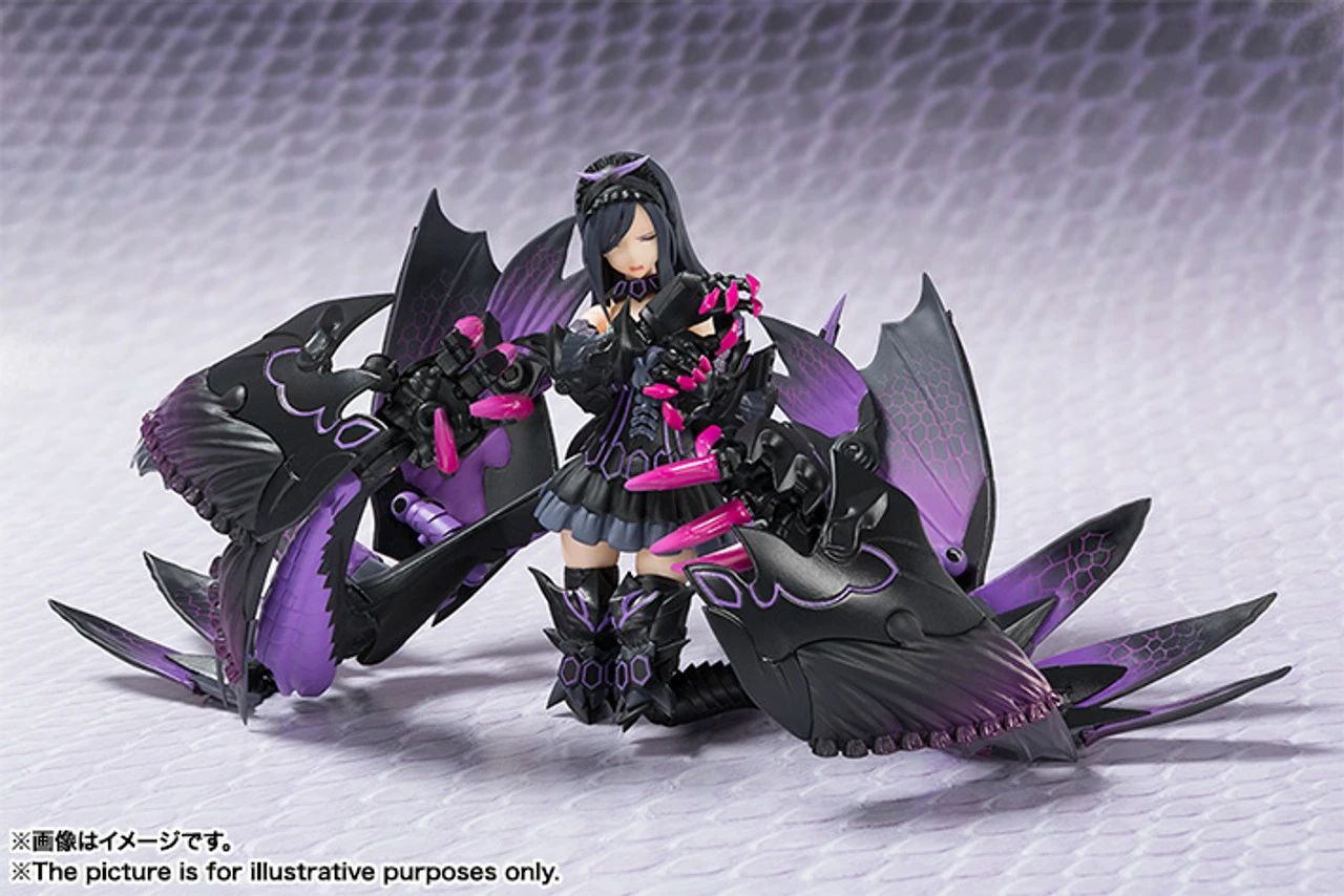 Bandai Armor Girls Project Soul Mix Monster Hunter Black Eclipse Dragon Princess 9 Bandai Armor Girls Project Soul Mix Monster Hunter Black Eclipse Dragon Princess - Image 7