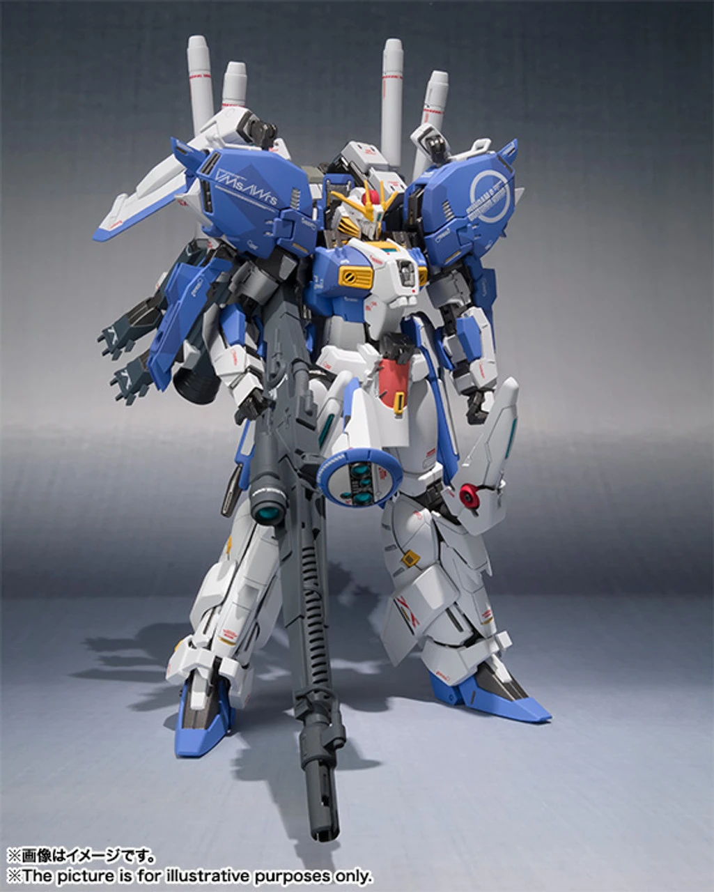 Bandai Metal Robot Spirits Ka Signature SIDE MS Ex-S Gundam Action Figure 6 Bandai Metal Robot Spirits Ka Signature SIDE MS Ex-S Gundam Action Figure - Image 4