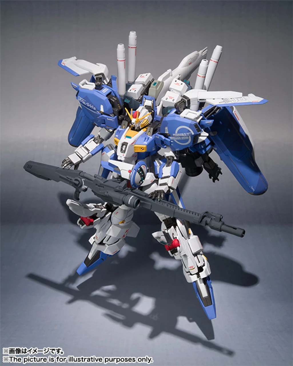 Bandai Metal Robot Spirits Ka Signature SIDE MS Ex-S Gundam Action Figure 8 Bandai Metal Robot Spirits Ka Signature SIDE MS Ex-S Gundam Action Figure - Image 6