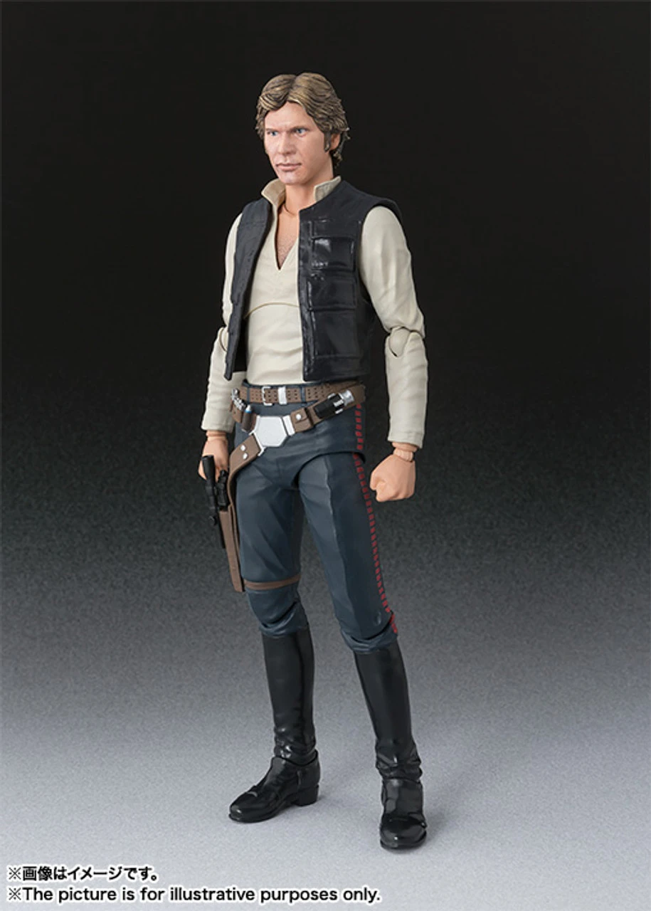 Bandai S.H.Figuarts Han Solo (A New Hope) Action Figure ( JUN 2018 ) 4 Bandai S.H.Figuarts Han Solo (A New Hope) Action Figure ( JUN 2018 ) - Image 2