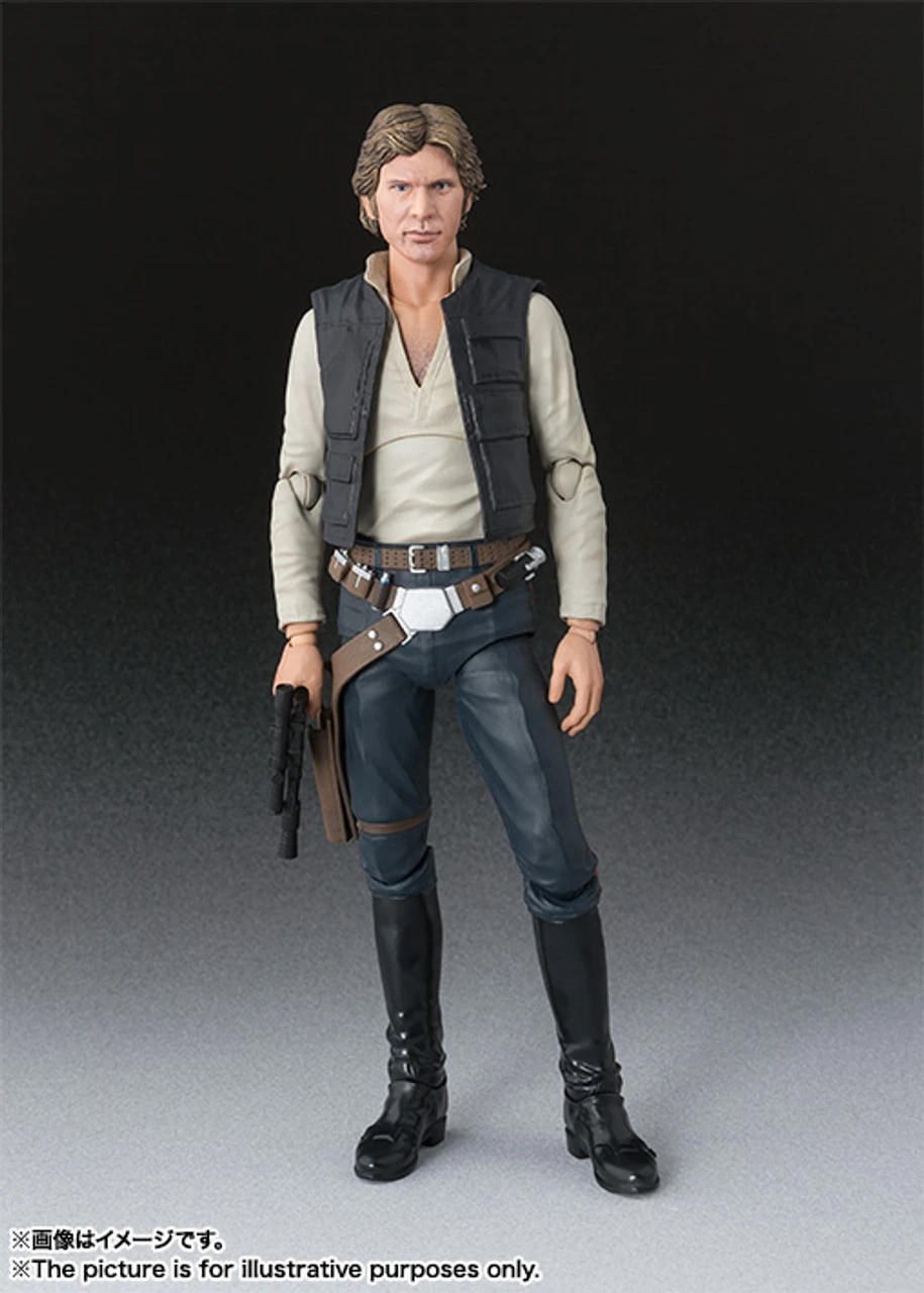 Bandai S.H.Figuarts Han Solo (A New Hope) Action Figure ( JUN 2018 ) 5 Bandai S.H.Figuarts Han Solo (A New Hope) Action Figure ( JUN 2018 ) - Image 3