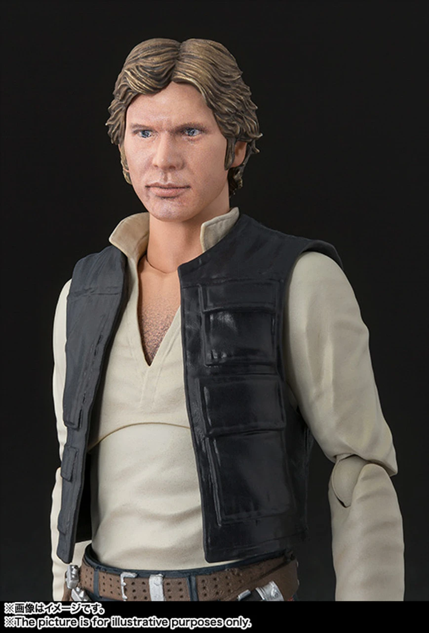 Bandai S.H.Figuarts Han Solo (A New Hope) Action Figure ( JUN 2018 ) 7 Bandai S.H.Figuarts Han Solo (A New Hope) Action Figure ( JUN 2018 ) - Image 5