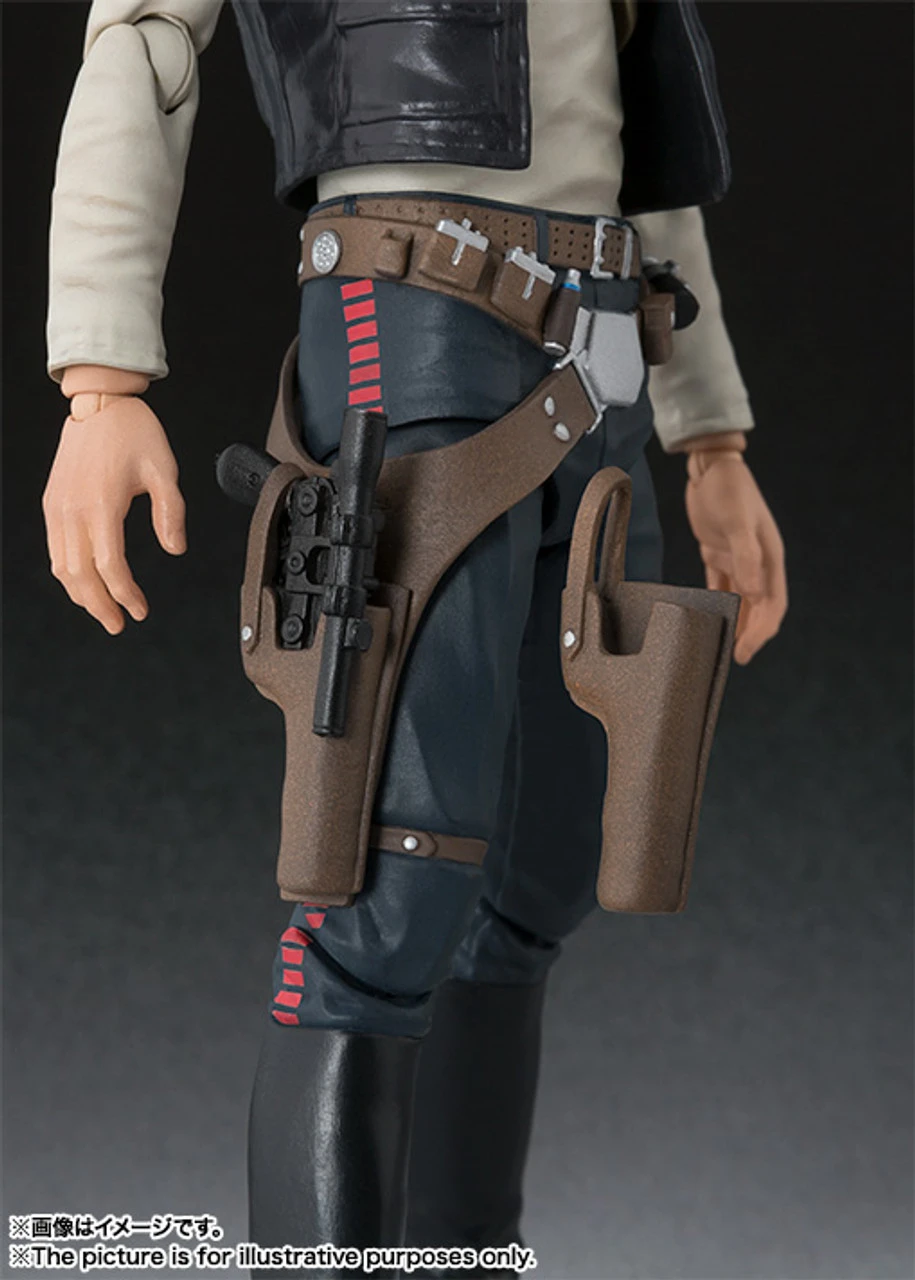 Bandai S.H.Figuarts Han Solo (A New Hope) Action Figure ( JUN 2018 ) 8 Bandai S.H.Figuarts Han Solo (A New Hope) Action Figure ( JUN 2018 ) - Image 6