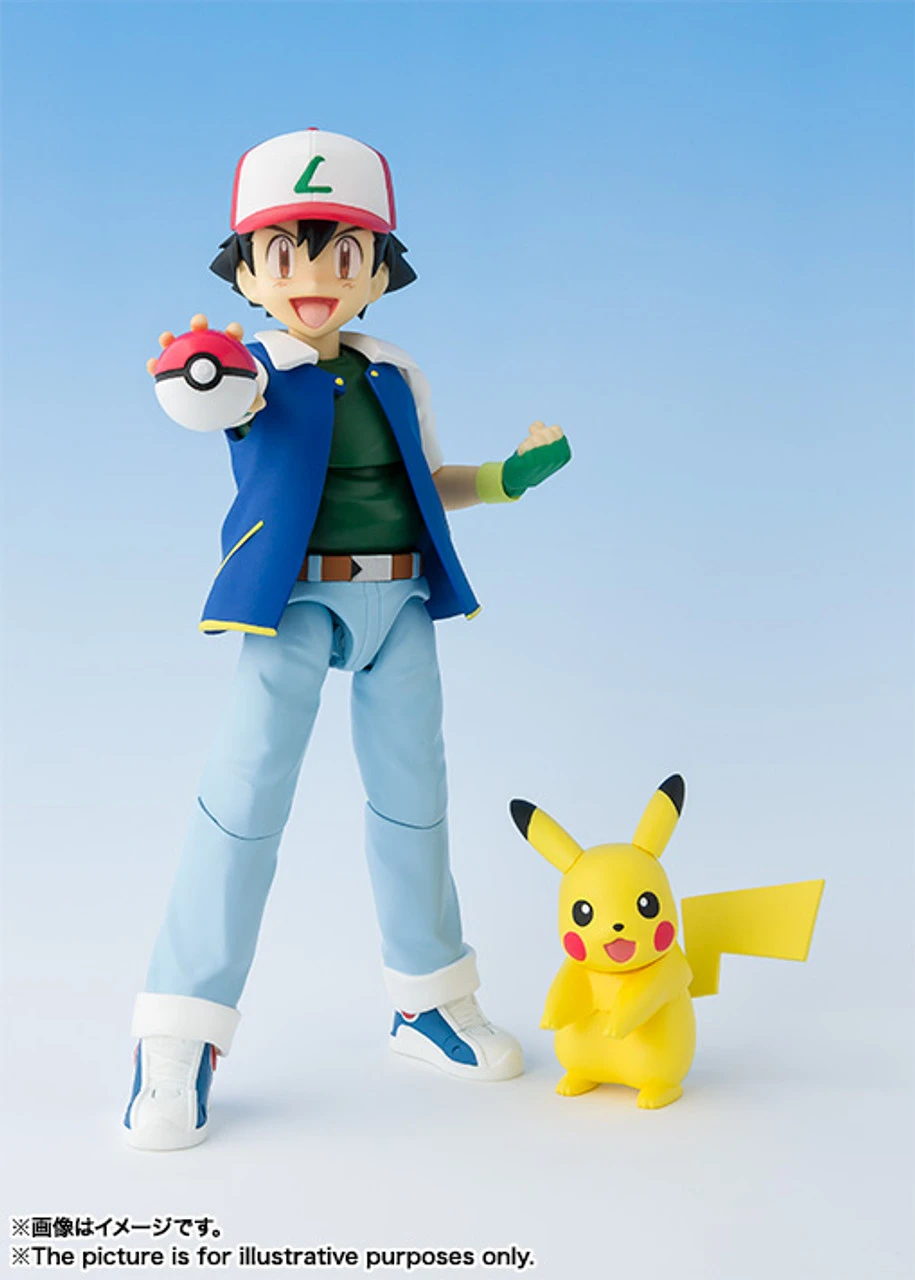 Bandai S.H.Figuarts Ash Ketchum Action Figure 6 Bandai S.H.Figuarts Ash Ketchum Action Figure - Image 4