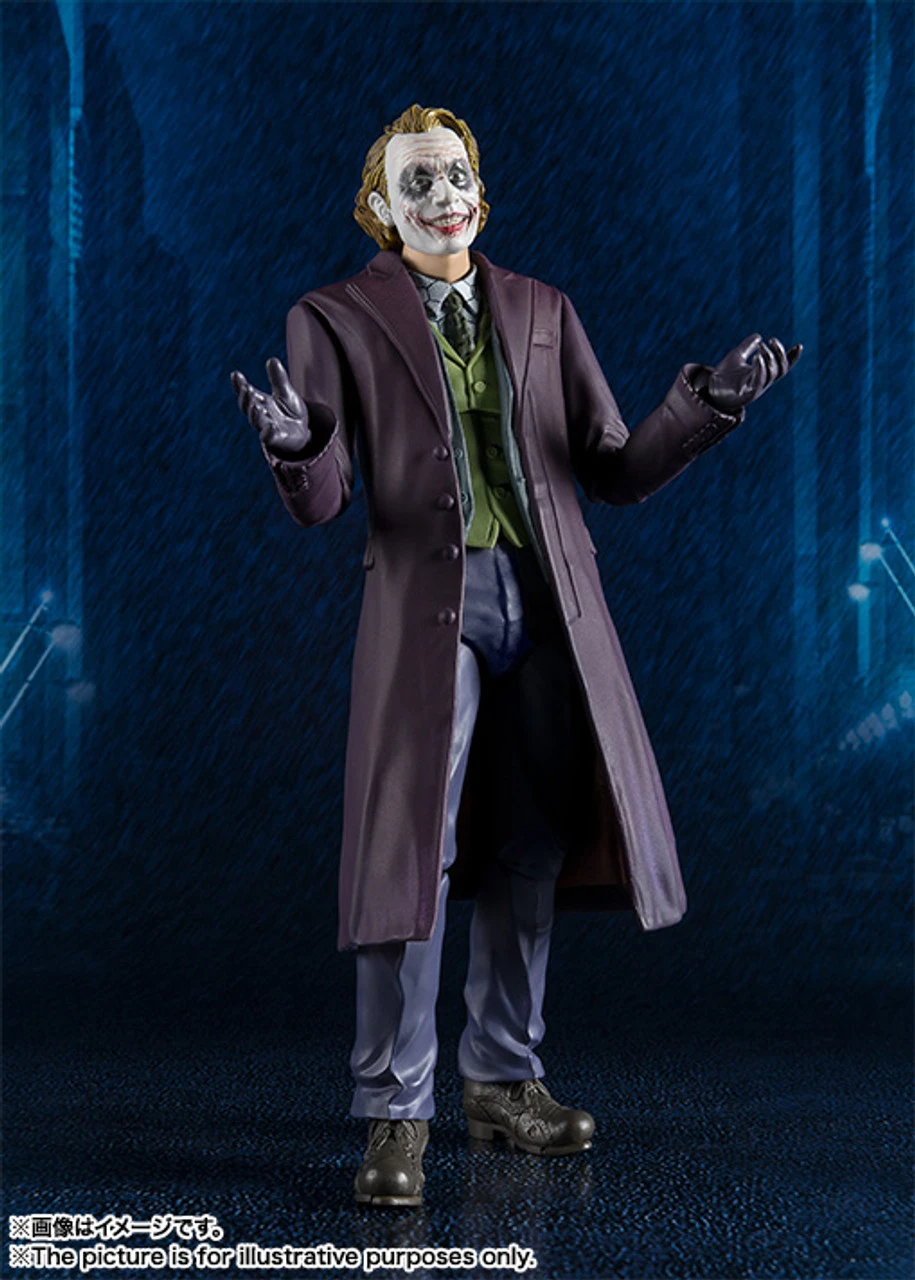 Bandai S.H.Figuarts Joker (The Dark Knight) (Completed) Action Figure 8 Bandai S.H.Figuarts Joker (The Dark Knight) (Completed) Action Figure - Image 6
