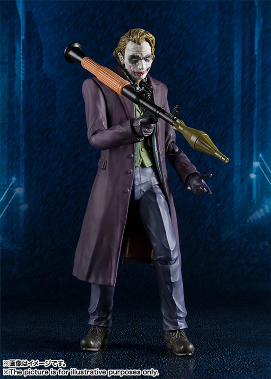 Bandai S.H.Figuarts Joker (The Dark Knight) (Completed) Action Figure 11 Bandai S.H.Figuarts Joker (The Dark Knight) (Completed) Action Figure - Image 9