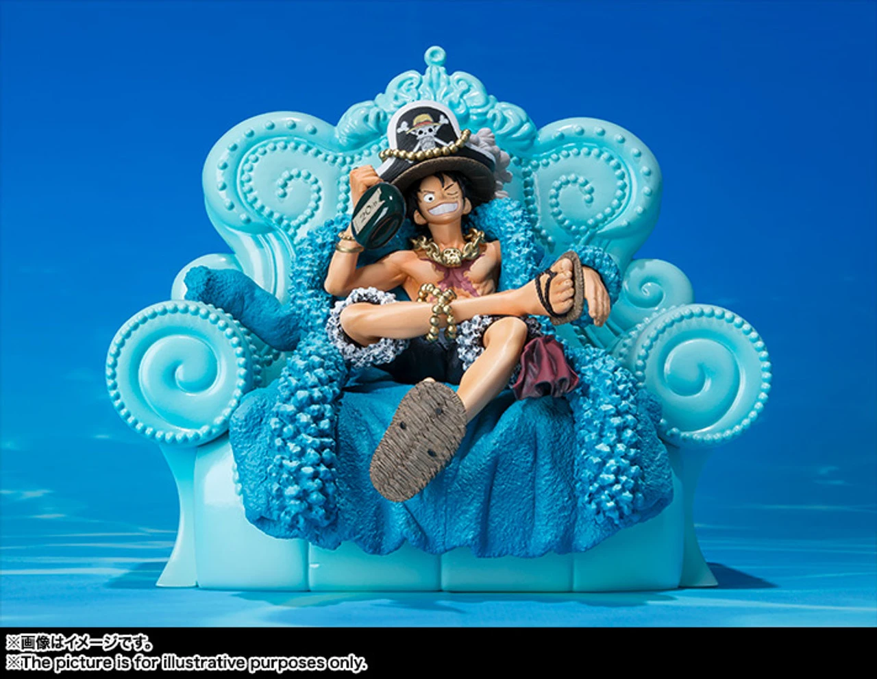 Bandai Figuarts Zero Monkey D Luffy -One Piece 20th Anniversary Ver.- PVC Figure (Completed) 6 Bandai Figuarts Zero Monkey D Luffy -One Piece 20th Anniversary Ver.- PVC Figure (Completed) - Image 4