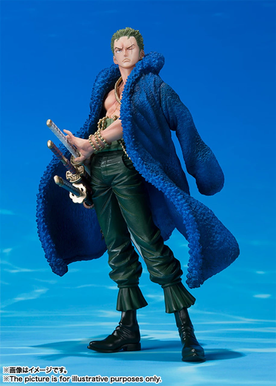 Bandai Figuarts Zero Roronoa Zoro -One Piece 20th Anniversary Ver.- PVC Figure (Completed) 5 Bandai Figuarts Zero Roronoa Zoro -One Piece 20th Anniversary Ver.- PVC Figure (Completed) - Image 3