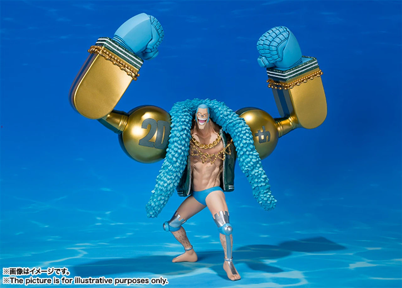 Bandai Figuarts Zero Franky -One Piece 20th Anniversary Ver.- PVC Figure (Completed) 7 Bandai Figuarts Zero Franky -One Piece 20th Anniversary Ver.- PVC Figure (Completed) - Image 5