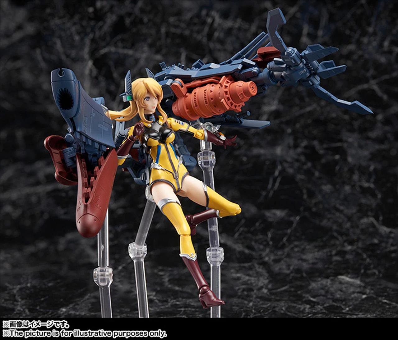 Bandai Armor Girls Project Yamato Armor X Yuki Mori Action Figure (Completed) 13 Bandai Armor Girls Project Yamato Armor X Yuki Mori Action Figure (Completed) - Image 11