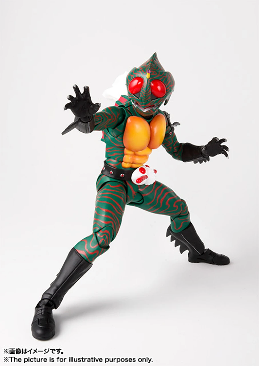 Bandai S.H.Figuarts (Shinkoccou Seihou) Kamen Rider Amazon Action Figure 3 Bandai S.H.Figuarts (Shinkoccou Seihou) Kamen Rider Amazon Action Figure