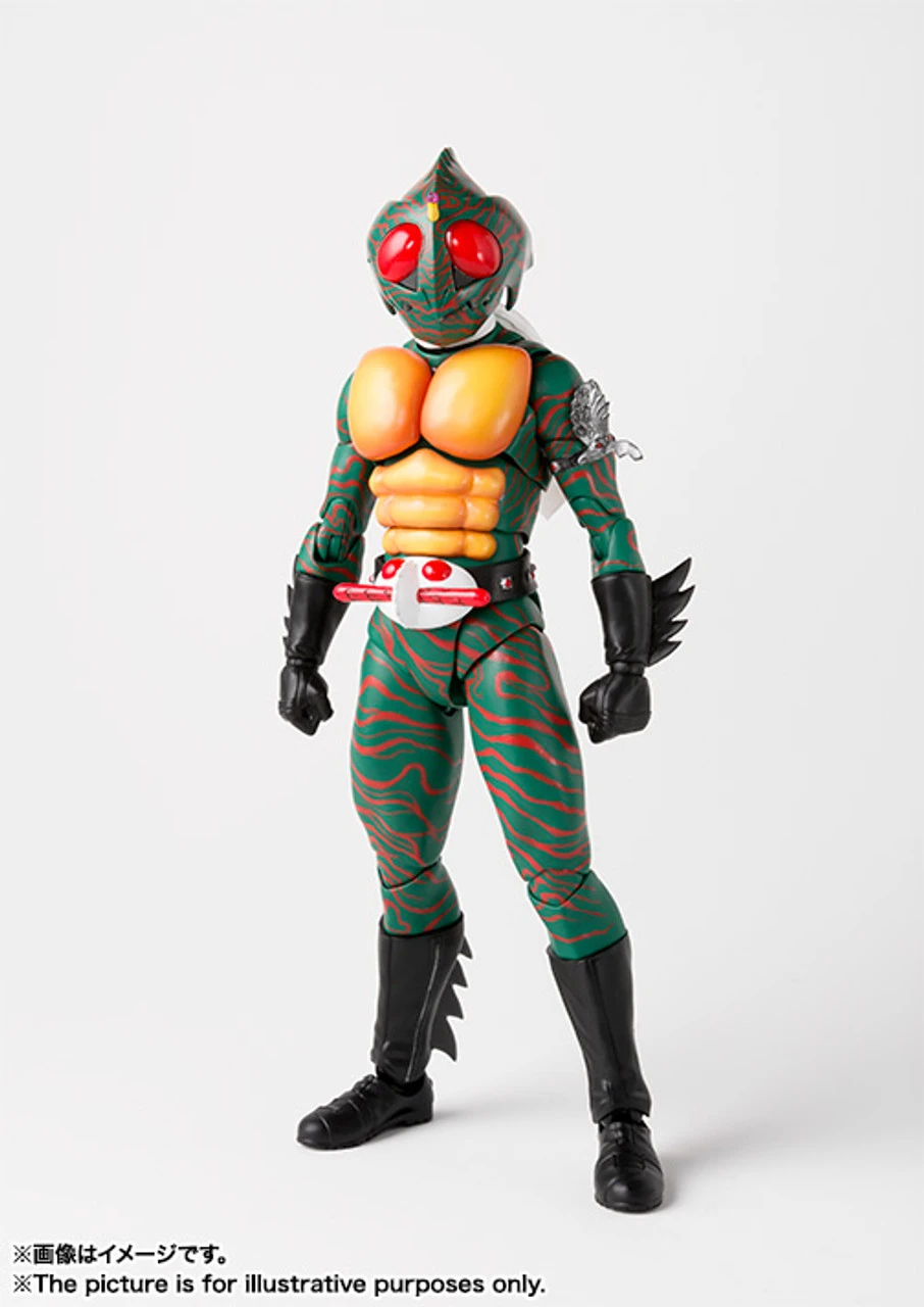 Bandai S.H.Figuarts (Shinkoccou Seihou) Kamen Rider Amazon Action Figure 4 Bandai S.H.Figuarts (Shinkoccou Seihou) Kamen Rider Amazon Action Figure - Image 2