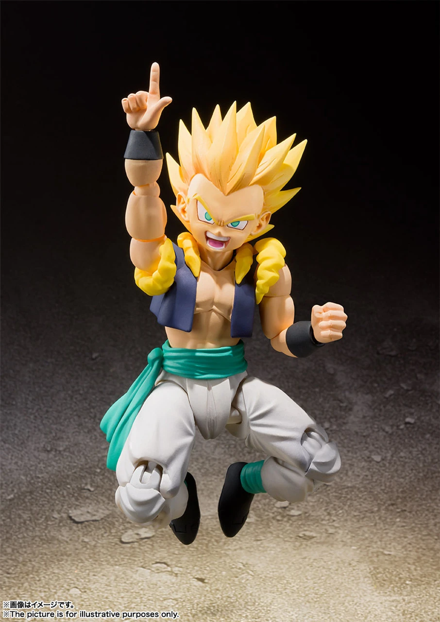 Bandai S.H.Figuarts Super Saiyan Gotenks Action Figure 4 Bandai S.H.Figuarts Super Saiyan Gotenks Action Figure - Image 2