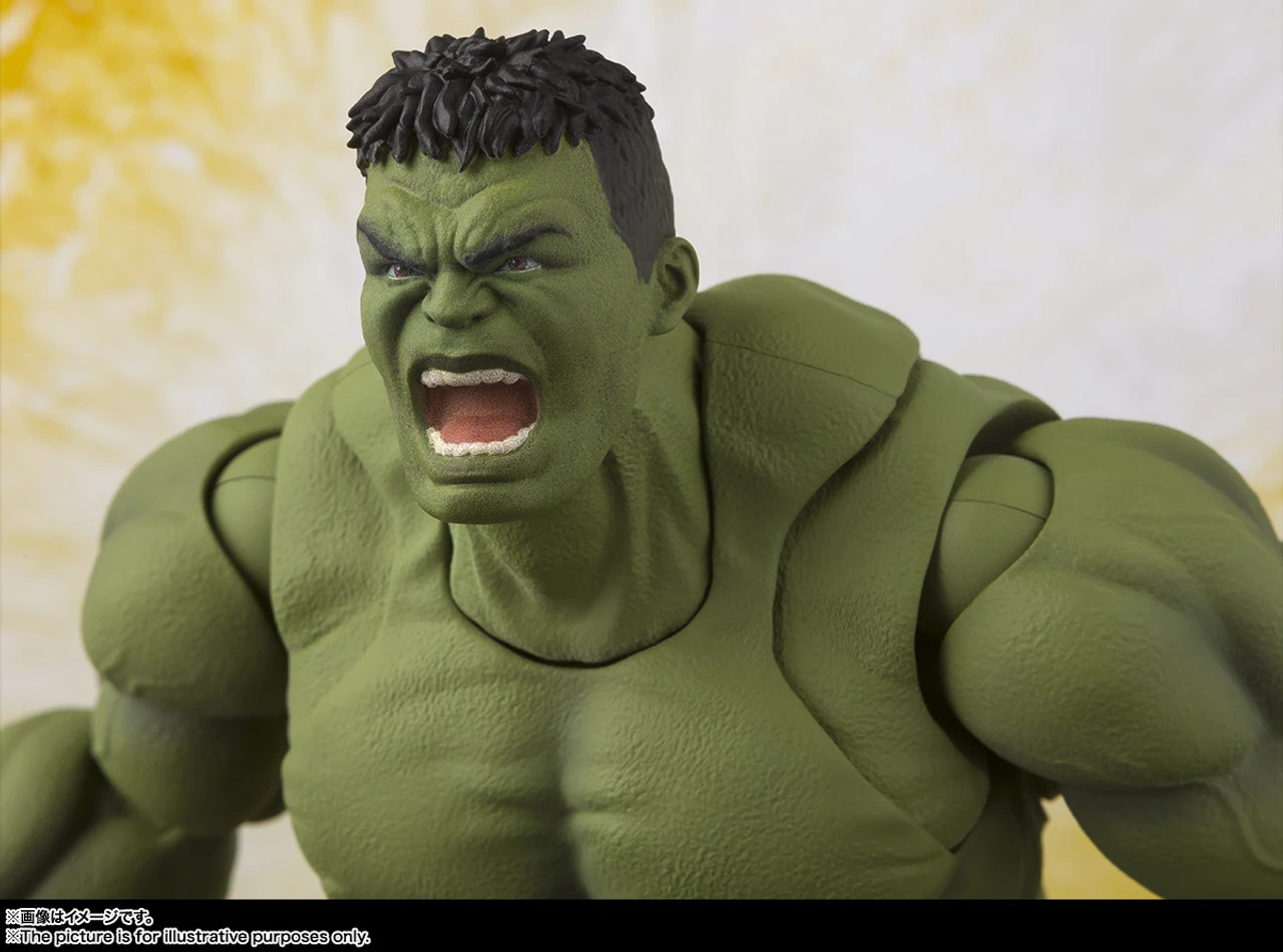 Bandai S.H.Figuarts Hulk (Avengers: Infinity War) Action Figure 9 Bandai S.H.Figuarts Hulk (Avengers: Infinity War) Action Figure - Image 7