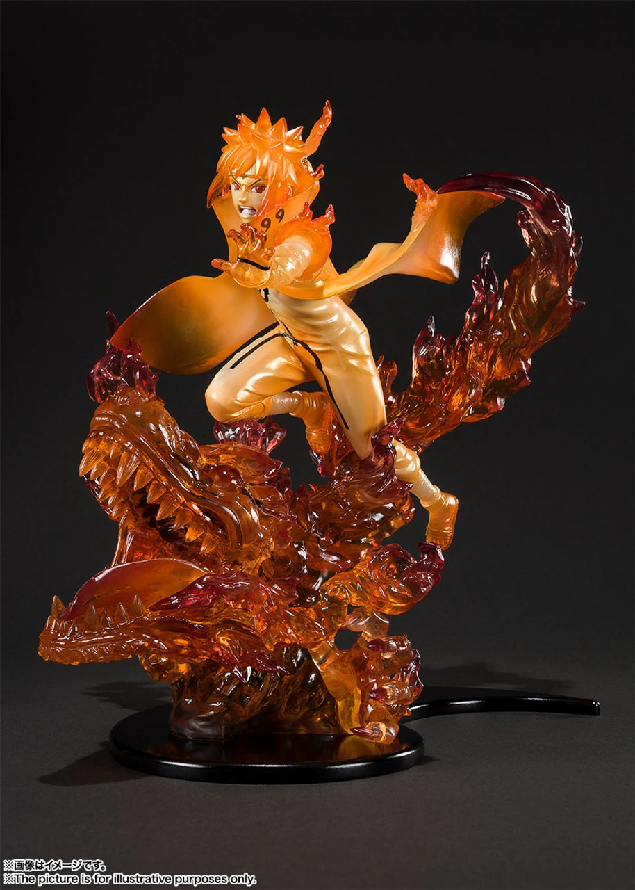 Bandai Figuarts Zero NARUTO Shippuden - Minato Namikaze -Kurama- Kitsuna Relation PVC Figure 5 Bandai Figuarts Zero NARUTO Shippuden - Minato Namikaze -Kurama- Kitsuna Relation PVC Figure - Image 3