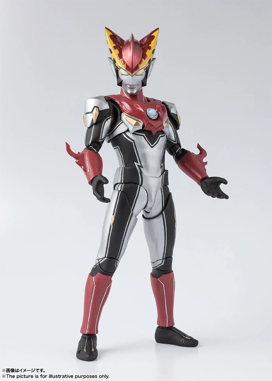 Bandai S.H.Figuarts Ultraman Rosso Flame Action Figure (with Bonus) 3 Bandai S.H.Figuarts Ultraman Rosso Flame Action Figure (with Bonus)