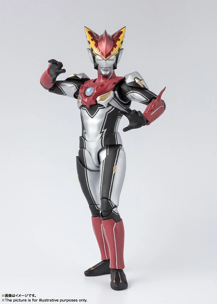 Bandai S.H.Figuarts Ultraman Rosso Flame Action Figure (with Bonus) 5 Bandai S.H.Figuarts Ultraman Rosso Flame Action Figure (with Bonus) - Image 3