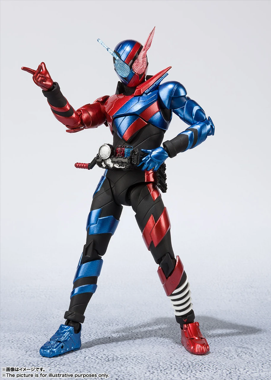 Bandai S.H.Figuarts Kamen Rider Build Rabbit Tank Form -20 Kamen Rider Kicks Ver.- Action Figure 5 Bandai S.H.Figuarts Kamen Rider Build Rabbit Tank Form -20 Kamen Rider Kicks Ver.- Action Figure - Image 3