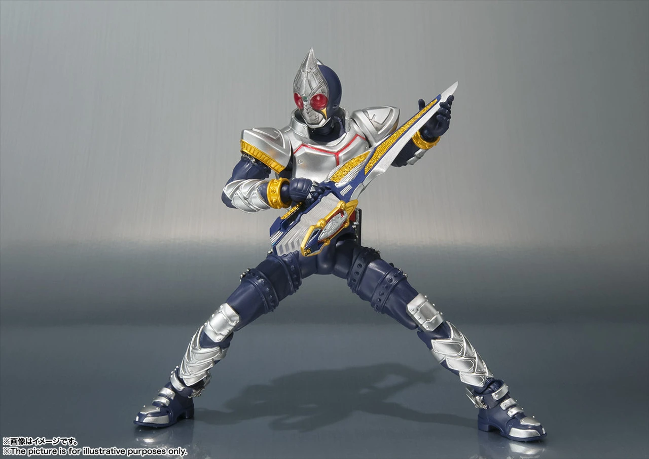 Bandai S.H.Figuarts Kamen Rider Blade -20 Kamen Rider Kicks Ver.- Action Figure 6 Bandai S.H.Figuarts Kamen Rider Blade -20 Kamen Rider Kicks Ver.- Action Figure - Image 4