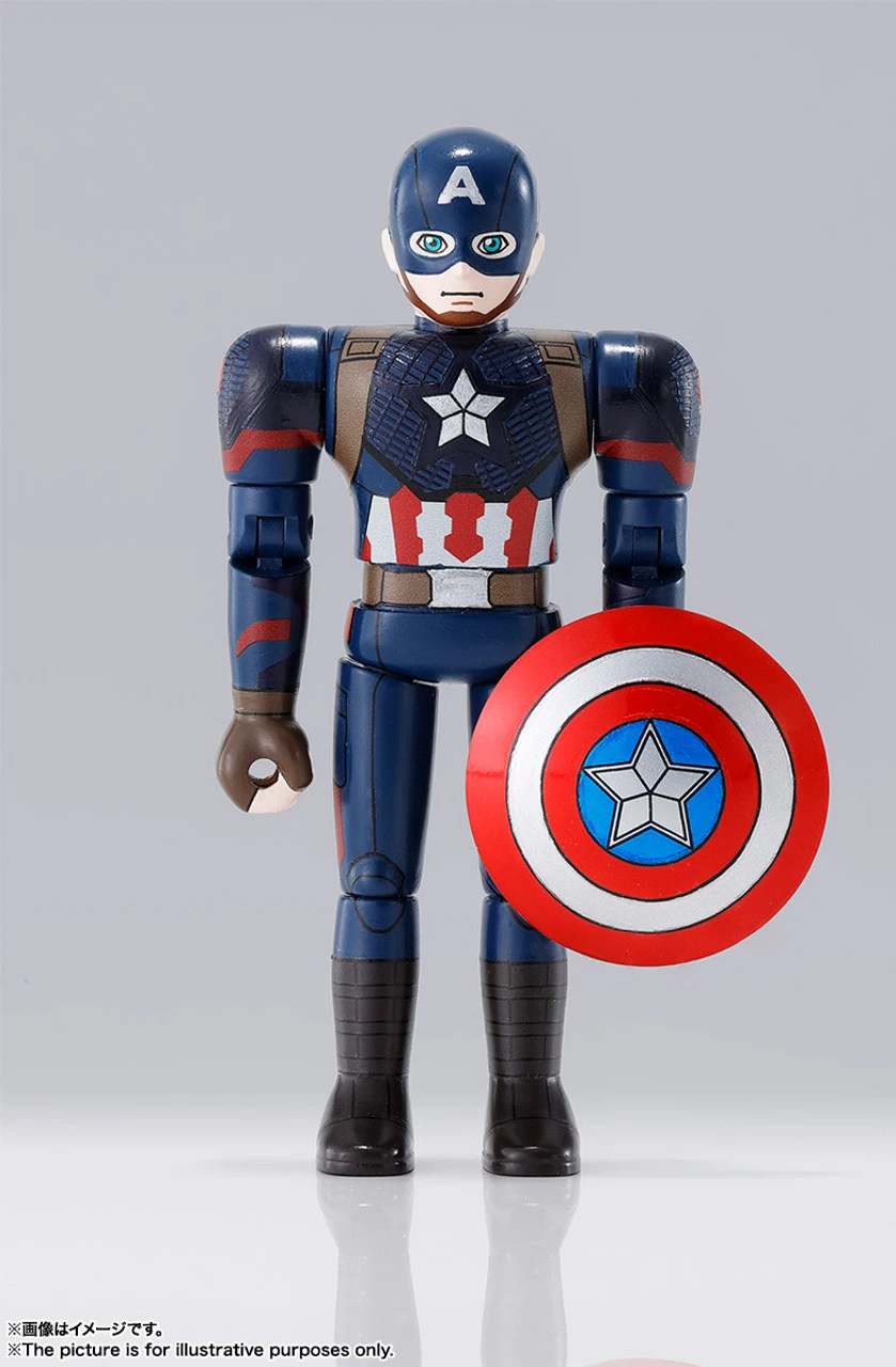 Bandai Chogokin Heros Captain America (Avengers: Endgame) 4 Bandai Chogokin Heros Captain America (Avengers: Endgame) - Image 2