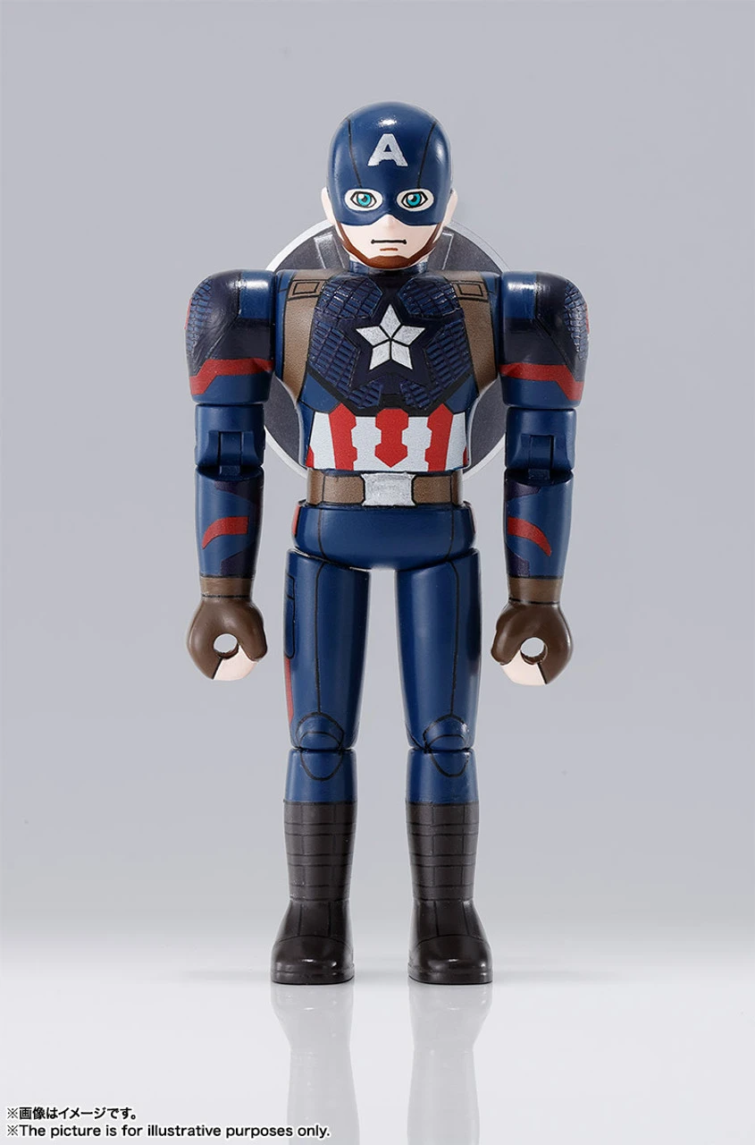 Bandai Chogokin Heros Captain America (Avengers: Endgame) 5 Bandai Chogokin Heros Captain America (Avengers: Endgame) - Image 3