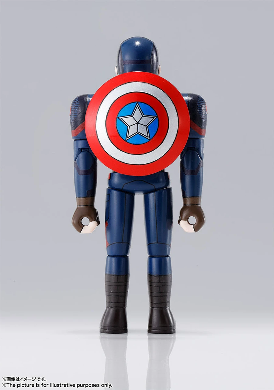 Bandai Chogokin Heros Captain America (Avengers: Endgame) 6 Bandai Chogokin Heros Captain America (Avengers: Endgame) - Image 4