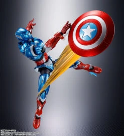 Bandai S.H.Figuarts Captain America (Tech-On Avengers) Action Figure -Model Saga Shop item 0000013852 XTCL57S2 06 64438.1641956110