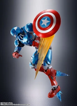 Bandai S.H.Figuarts Captain America (Tech-On Avengers) Action Figure -Model Saga Shop item 0000013852 XTCL57S2 08 24953.1641956111