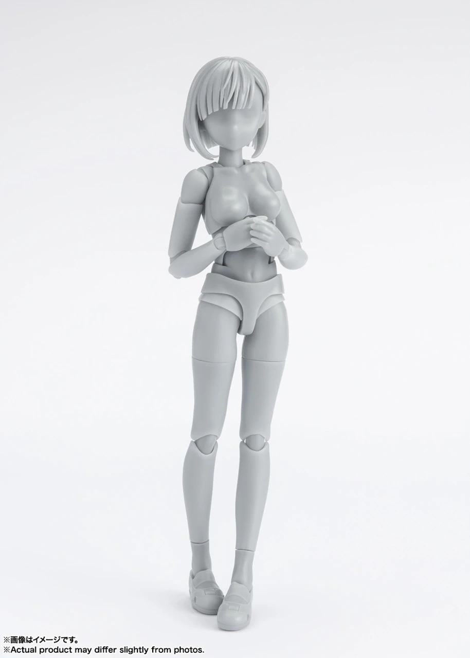 Bandai S.H.Figuarts Body-chan -School Life- Edition DX Set (Gray Color Ver.) Action Figure 7 Bandai S.H.Figuarts Body-chan -School Life- Edition DX Set (Gray Color Ver.) Action Figure - Image 5