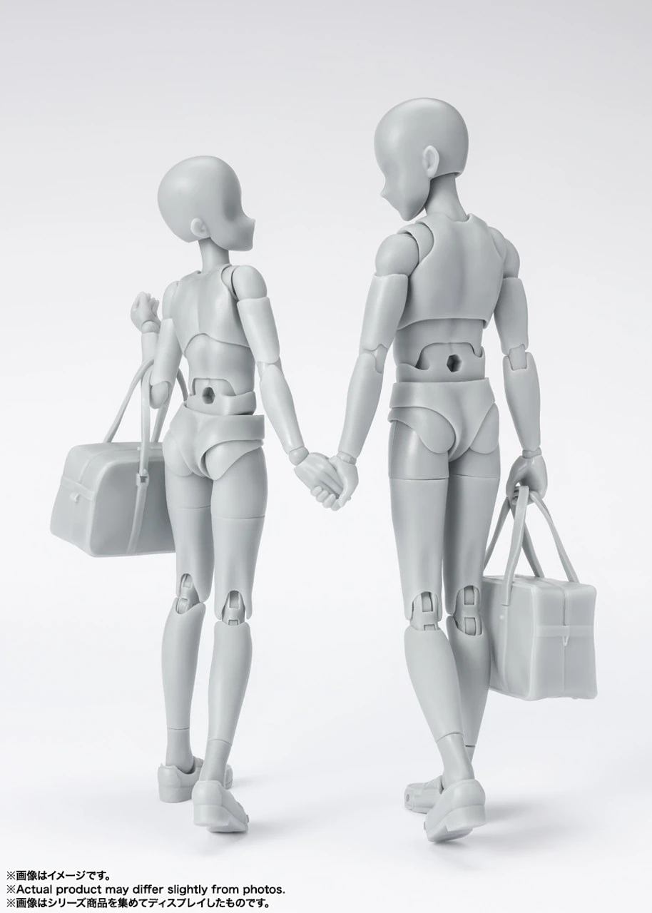 Bandai S.H.Figuarts Body-chan -School Life- Edition DX Set (Gray Color Ver.) Action Figure 10 Bandai S.H.Figuarts Body-chan -School Life- Edition DX Set (Gray Color Ver.) Action Figure - Image 8